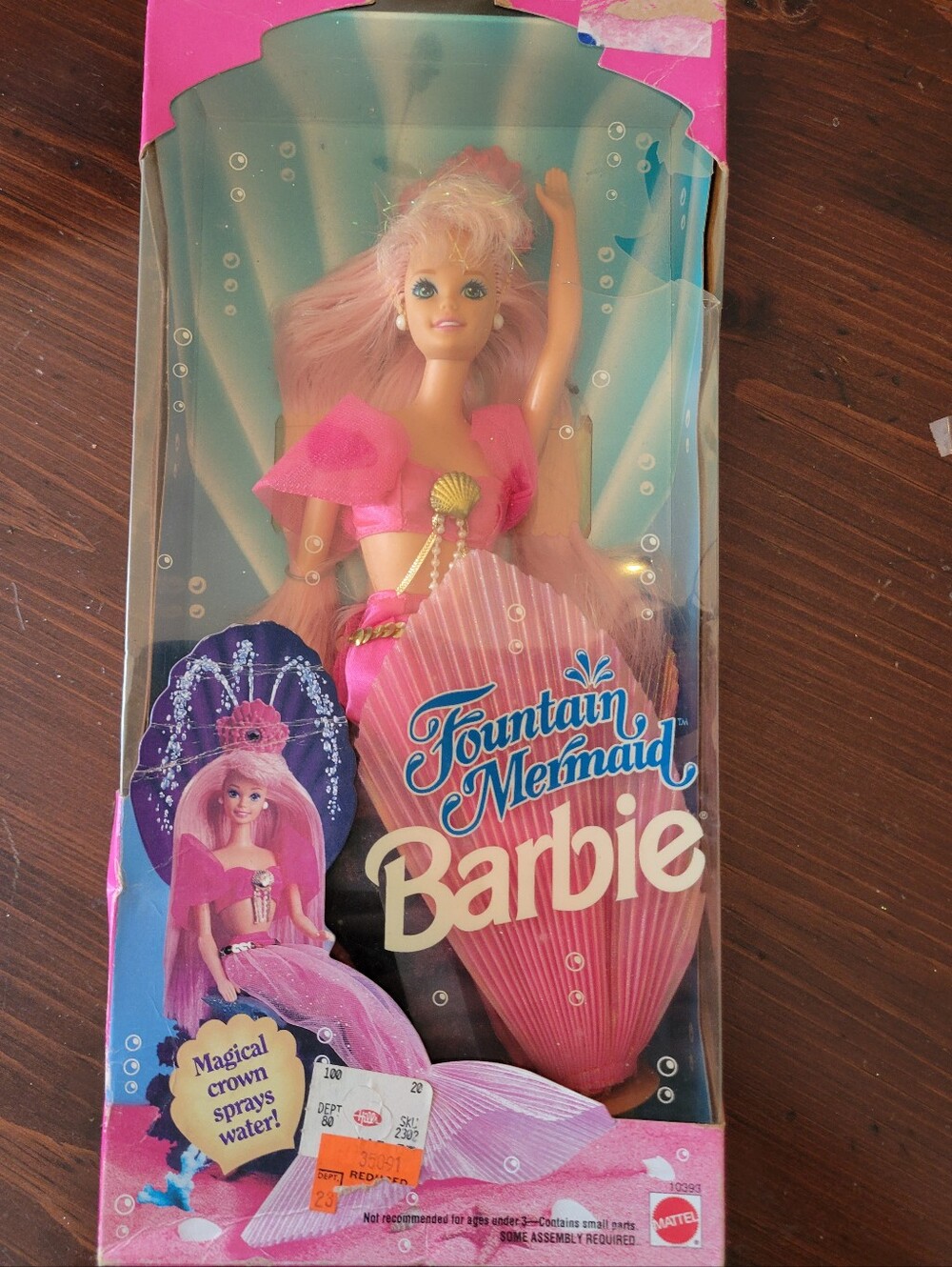 Rare Fountain Mermaid Barbie!